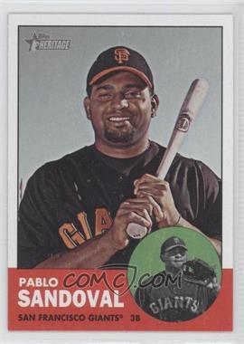 2012 Topps Heritage - [Base] #388 - Pablo Sandoval