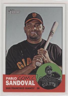 2012 Topps Heritage - [Base] #388 - Pablo Sandoval