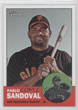 2012 Topps Heritage - [Base] #388 - Pablo Sandoval