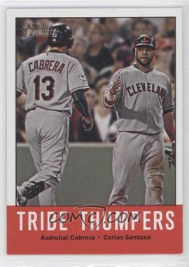 2012 Topps Heritage - [Base] #392 - Tribe Thumpers