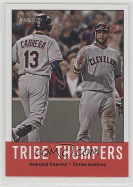 2012 Topps Heritage - [Base] #392 - Tribe Thumpers
