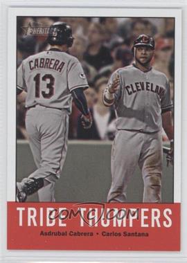 2012 Topps Heritage - [Base] #392 - Tribe Thumpers