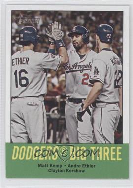 2012 Topps Heritage - [Base] #412 - Dodgers Big Three