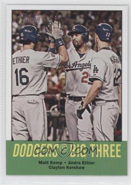 2012 Topps Heritage - [Base] #412 - Dodgers Big Three