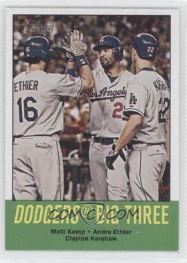 2012 Topps Heritage - [Base] #412 - Dodgers Big Three