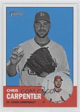 2012 Topps Heritage - [Base] #415.2 - Chris Carpenter (Image Swap)