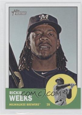 2012 Topps Heritage - [Base] #433 - Rickie Weeks