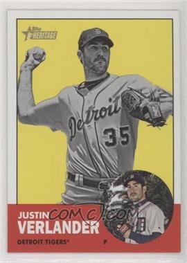 2012 Topps Heritage - [Base] #44.2 - Justin Verlander (Image Swap)