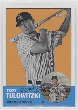 2012 Topps Heritage - [Base] #453.2 - Troy Tulowitzki (Image Swap)