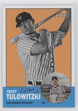 2012 Topps Heritage - [Base] #453.2 - Troy Tulowitzki (Image Swap)