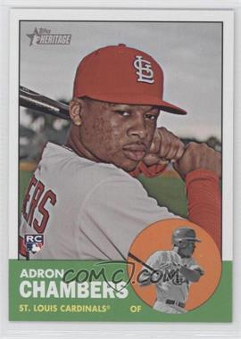 2012 Topps Heritage - [Base] #458 - Adron Chambers