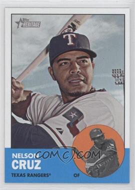 2012 Topps Heritage - [Base] #468.1 - Nelson Cruz (Base)