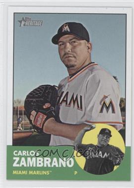 2012 Topps Heritage - [Base] #473 - Carlos Zambrano