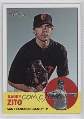 2012 Topps Heritage - [Base] #474 - Barry Zito