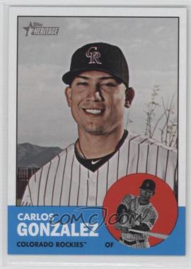 2012 Topps Heritage - [Base] #480.1 - Carlos Gonzalez (Base)