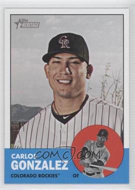 2012 Topps Heritage - [Base] #480.1 - Carlos Gonzalez (Base)