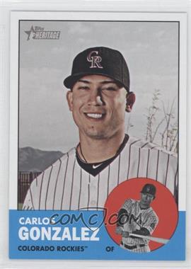 2012 Topps Heritage - [Base] #480.1 - Carlos Gonzalez (Base)