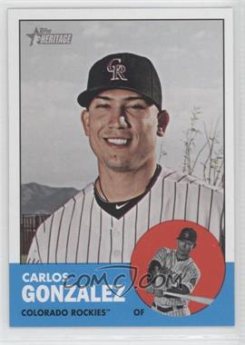 2012 Topps Heritage - [Base] #480.1 - Carlos Gonzalez (Base)