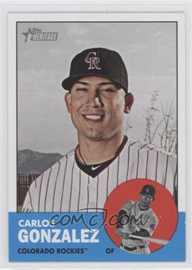 2012 Topps Heritage - [Base] #480.1 - Carlos Gonzalez (Base)