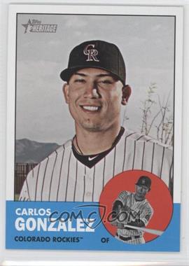 2012 Topps Heritage - [Base] #480.1 - Carlos Gonzalez (Base)