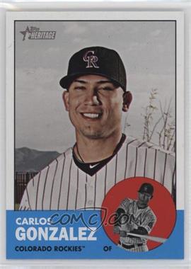 2012 Topps Heritage - [Base] #480.1 - Carlos Gonzalez (Base)