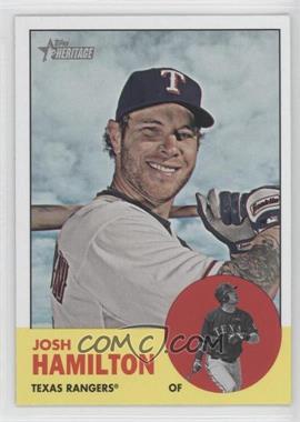 2012 Topps Heritage - [Base] #486.1 - Josh Hamilton (Base)