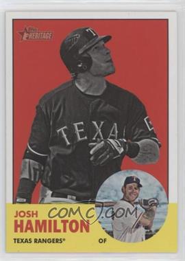 2012 Topps Heritage - [Base] #486.2 - Josh Hamilton (Image Swap)