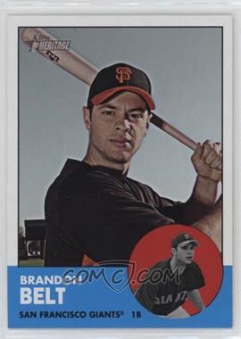 2012 Topps Heritage - [Base] #490 - Brandon Belt