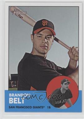 2012 Topps Heritage - [Base] #490 - Brandon Belt