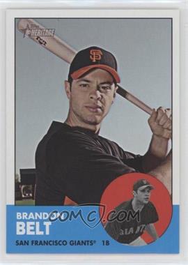 2012 Topps Heritage - [Base] #490 - Brandon Belt