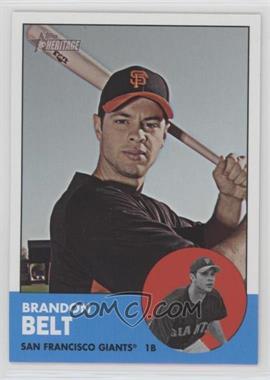 2012 Topps Heritage - [Base] #490 - Brandon Belt