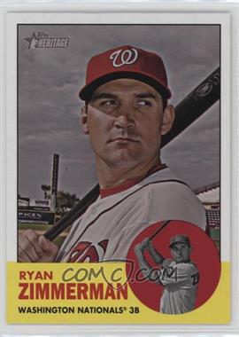 2012 Topps Heritage - [Base] #494.1 - Ryan Zimmerman (Base)