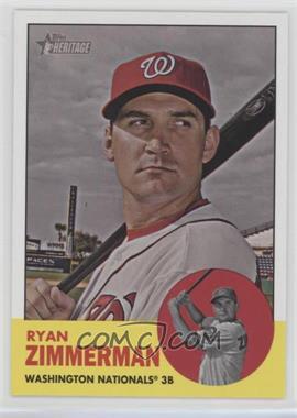 2012 Topps Heritage - [Base] #494.1 - Ryan Zimmerman (Base)