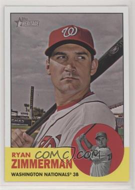 2012 Topps Heritage - [Base] #494.1 - Ryan Zimmerman (Base)