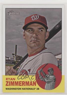 2012 Topps Heritage - [Base] #494.1 - Ryan Zimmerman (Base)