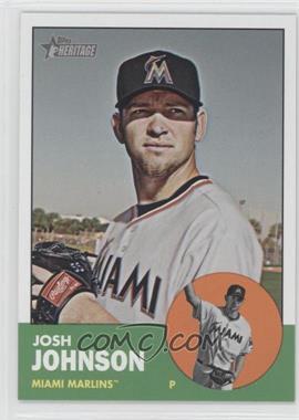 2012 Topps Heritage - [Base] #496 - Josh Johnson