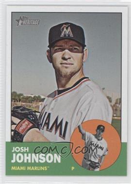 2012 Topps Heritage - [Base] #496 - Josh Johnson