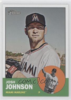 2012 Topps Heritage - [Base] #496 - Josh Johnson