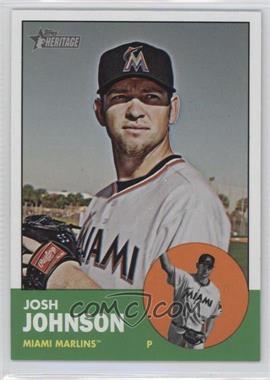 2012 Topps Heritage - [Base] #496 - Josh Johnson