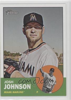 2012 Topps Heritage - [Base] #496 - Josh Johnson