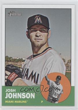 2012 Topps Heritage - [Base] #496 - Josh Johnson