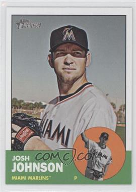 2012 Topps Heritage - [Base] #496 - Josh Johnson