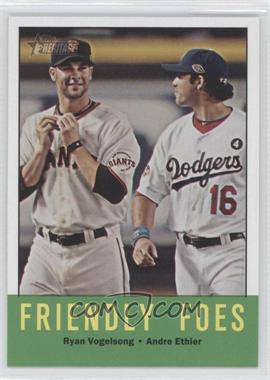 2012 Topps Heritage - [Base] #68 - Friendly Foes