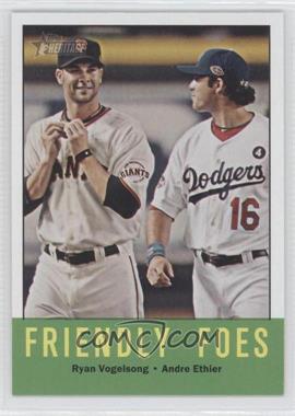 2012 Topps Heritage - [Base] #68 - Friendly Foes