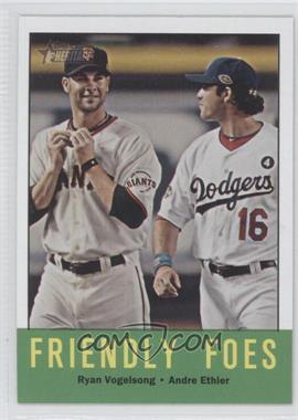 2012 Topps Heritage - [Base] #68 - Friendly Foes