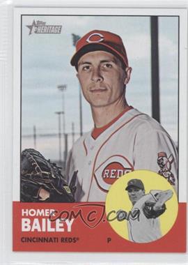 2012 Topps Heritage - [Base] #70 - Homer Bailey