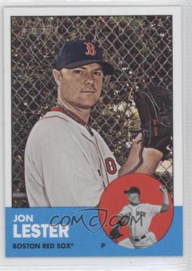 2012 Topps Heritage - [Base] #76.1 - Jon Lester (Base)