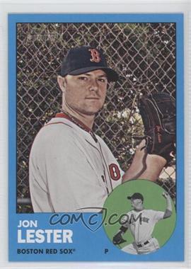 2012 Topps Heritage - [Base] #76.2 - Jon Lester (Wal-Mart Blue)