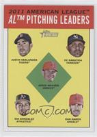 League Leaders - Justin Verlander, C.C. Sabathia, Jered Weaver, Gio Gonzalez, D…