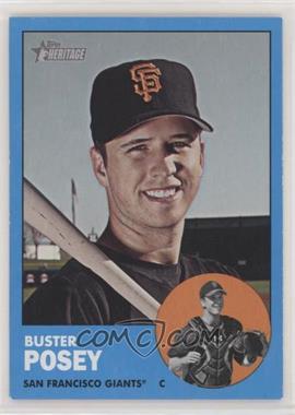 2012 Topps Heritage - [Base] #85.3 - Buster Posey (Wal-Mart Blue)